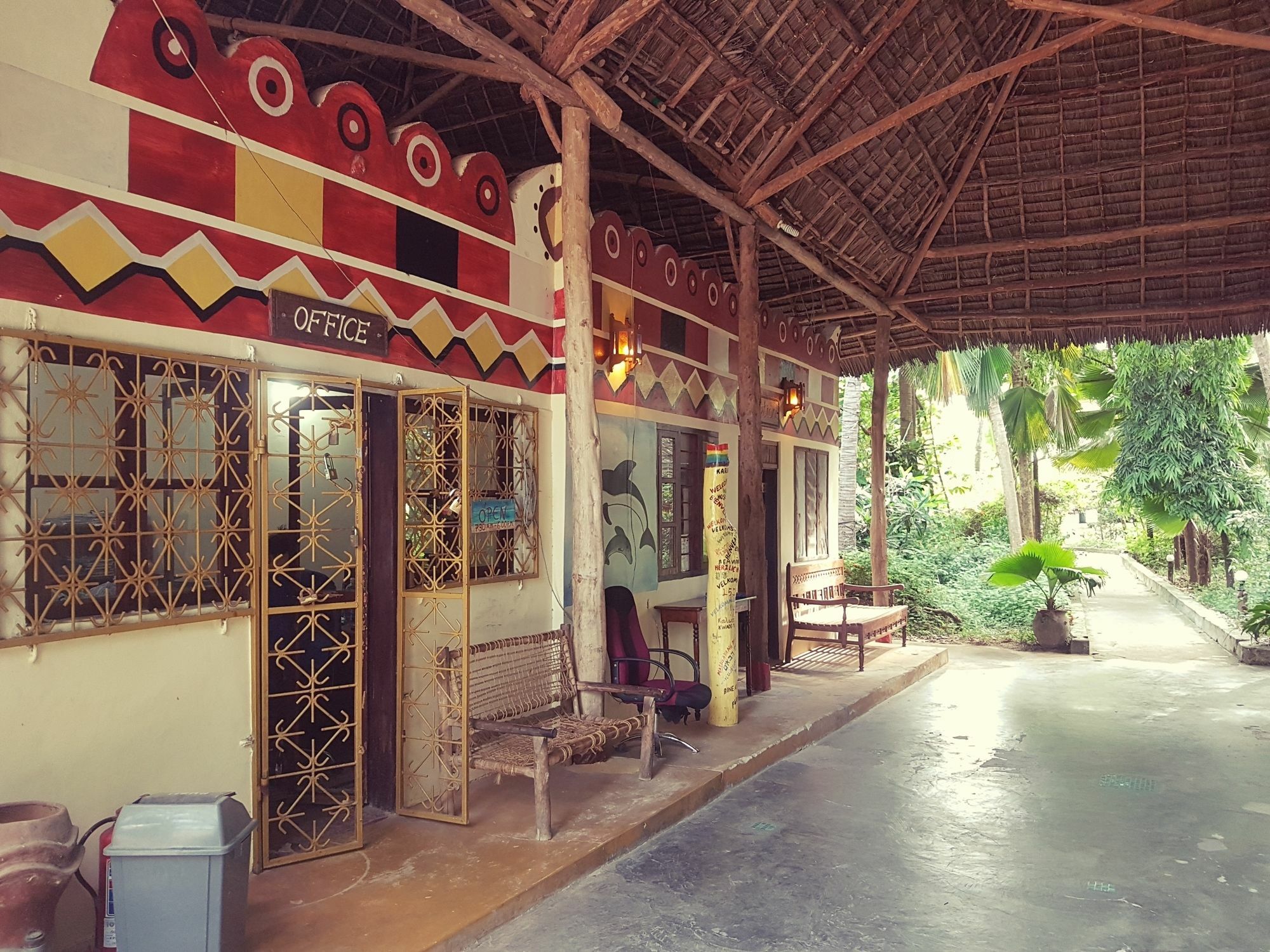 Ndame Beach Lodge Paje Buitenkant foto